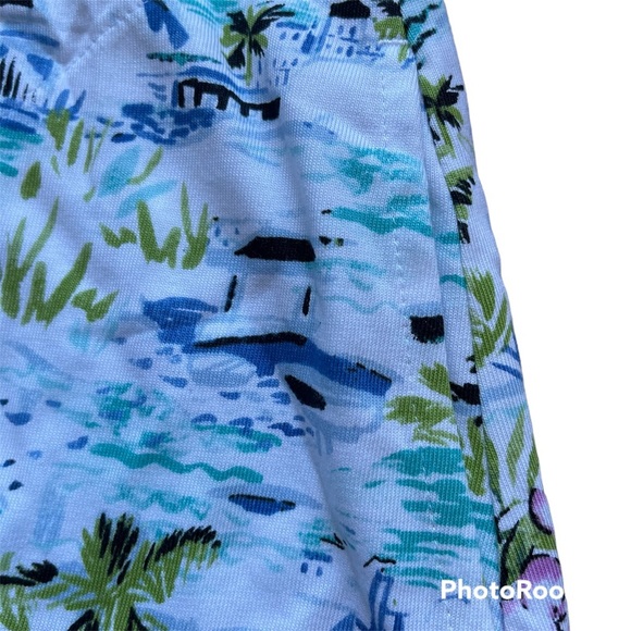 J.Jill Tropical Island Print Skirt size small petite Preowned great condition - Picture 3 of 5
